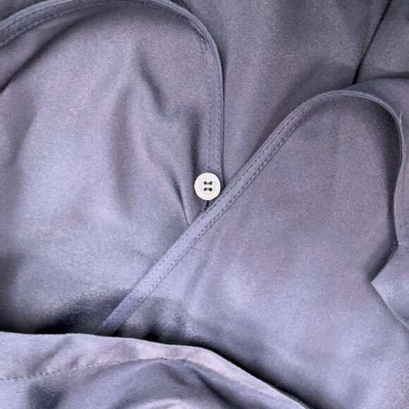 Women's‎ J. CREW Wrap-front Romper Navy Blue Shorts- Size 14 - Picture 7 of 11